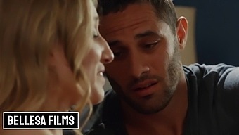 Muscular Men And All-Natural Babes: Riley Reyes Rides And Cums In Bellesa Video