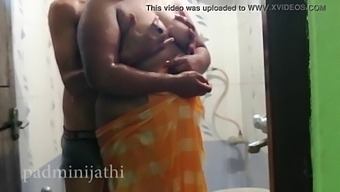 Indian Couple Indulges In Steamy Shower Session On Their First Night