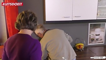 Horny German Grandma Gets Fucked By The Neighbor