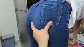 I Surprise Her In The Kitchen And Fondle Her Butt