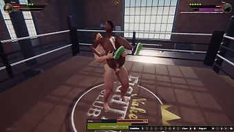 Ethan And Dela Engage In A Steamy 3d Fight In Their Underwear