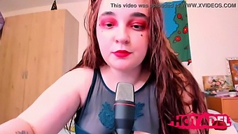 Redhead Teen Indulges In Asmr Food Exploration