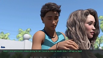 Experience A Steamy 3d Game With Sunbathing Sam And A Sultry Stepmom