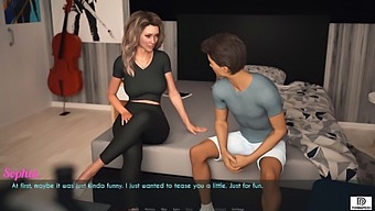 An Enticing Anime Wife And Stepmom In A Steamy 3d Game
