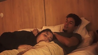 Solo Session Turns Into A Steamy Encounter With Stepbrother