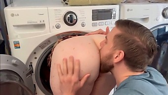 Steve Rickz'S Steamy Encounter With His Voluptuous, Horny Stepmom In The Laundry Room